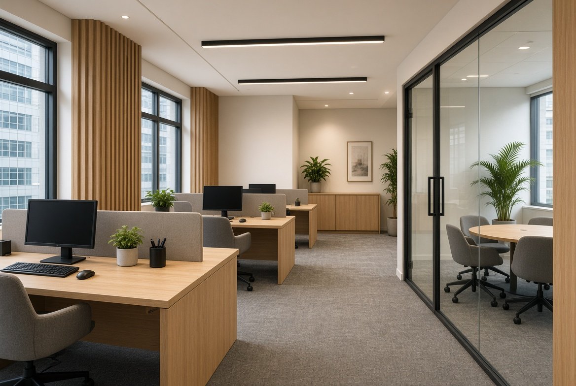 Commercial office interior