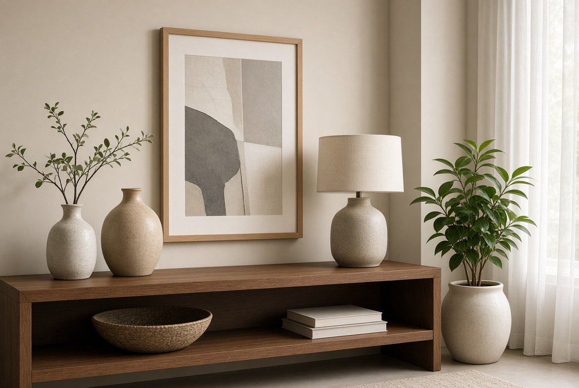 Interior styling and decor